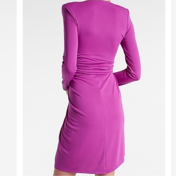 NWT Express Purple Dress - Picture 3 of 6